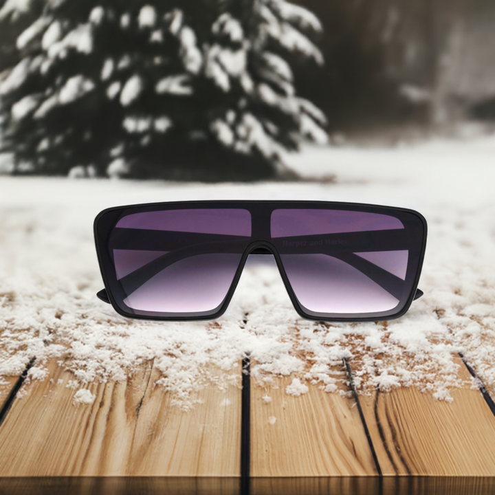 BOLD BLOCK - Men's/Unisex Classic Retro Square Sunglasses - Harper and Harley