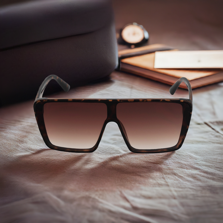 BOLD BLOCK - Men's/Unisex Classic Retro Square Sunglasses - Harper and Harley
