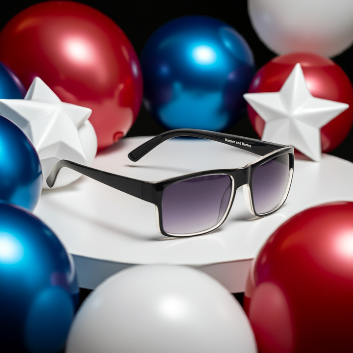STUNNER - Men's/Unisex Classic Rectangular Fashion Stylish Sunglasses - Harper and Harley