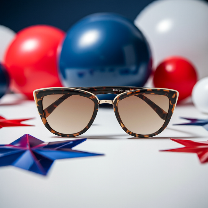 MEOW - Ladies Classic Cat Eye Fashion Stylish Sunglasses - Harper and Harley
