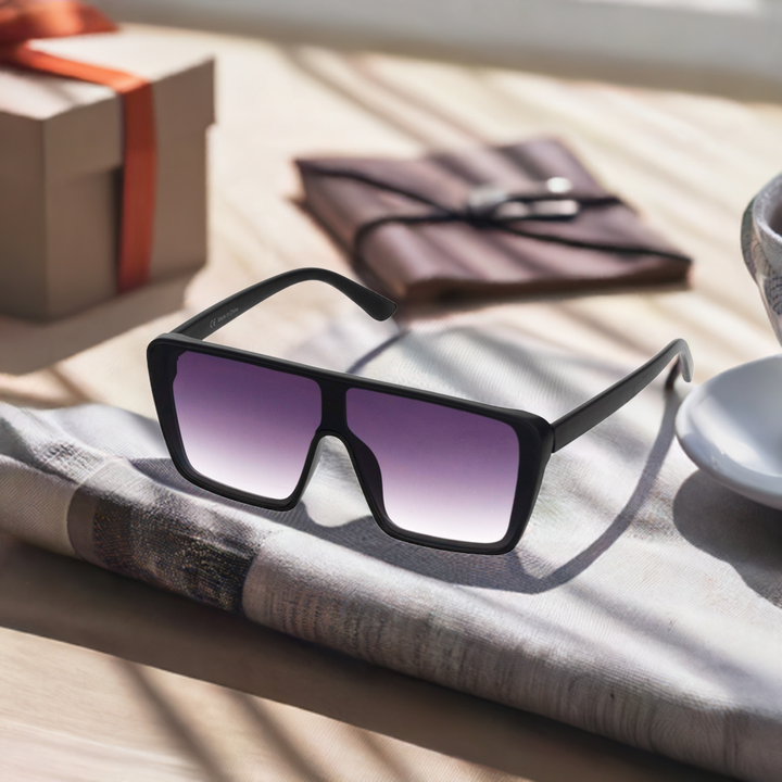 BOLD BLOCK - Men's/Unisex Classic Retro Square Sunglasses - Harper and Harley